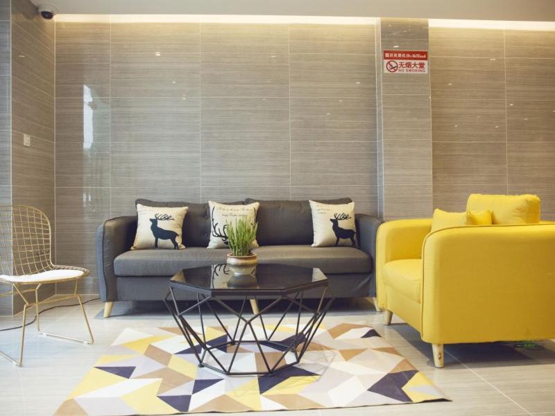 Shell Shanghai Jiadingbei Subway Station Shuping Road Hotel Exterior foto